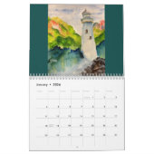 Seascapes Lighthouse Agenda Kalender (Jan 2026)