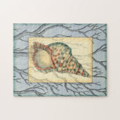 Seashell and Tree Branches Legpuzzel (Horizontaal)