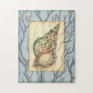 Seashell and Tree Branches Legpuzzel