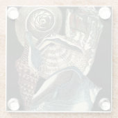 Seashell Anthology Glazen Onderzetter (Achterkant)