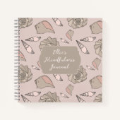 Seashell Art Personalized Mindfulness Journal (Devant)