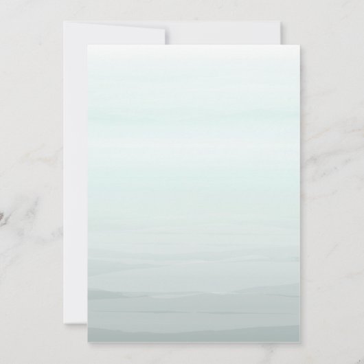 Seashell Beach Anniversaire Fête Invitation (Dos)