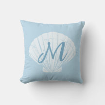 Seashell Beach Coastal Monogram