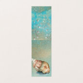 Seashell Beach Gevouwen Bladwijzer Visitekaartjes (Buitenkant ongevouwen)