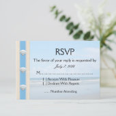 Seashell Beach Wedding RSVP (Debout devant)