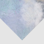 Seashell Beach Zee Wave Sand Blue White Decoupage Tissuepapier (Detail)