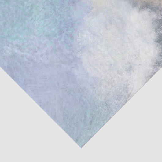 Seashell Beach Zee Wave Sand Blue White Decoupage Tissuepapier (Detail)