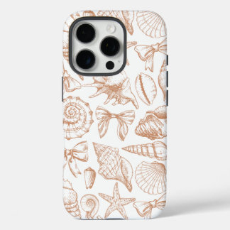 Seashell Beachy Vibe Tropische Zomer iPhone 16 Pro Hoesje