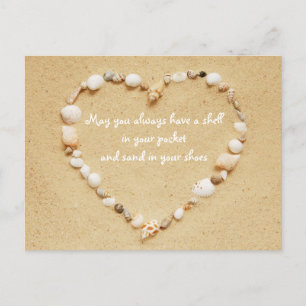 Seashell Blessings Briefkaart
