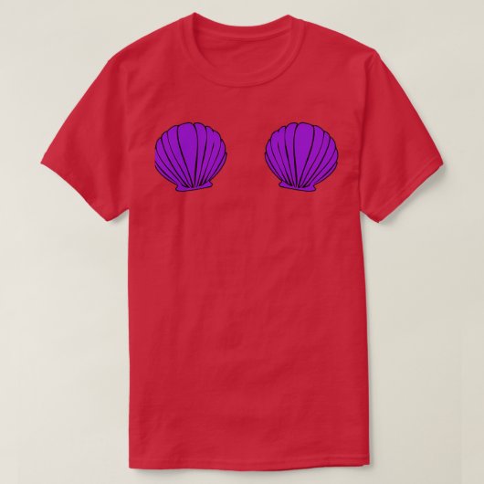 Seashell Bra T-shirt (Design voorkant)