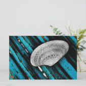 seashell briefpapier (Staand voorkant)