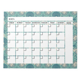 Seashell Calendar Notitieblok