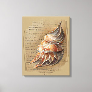 Seashell Canvas Afdruk