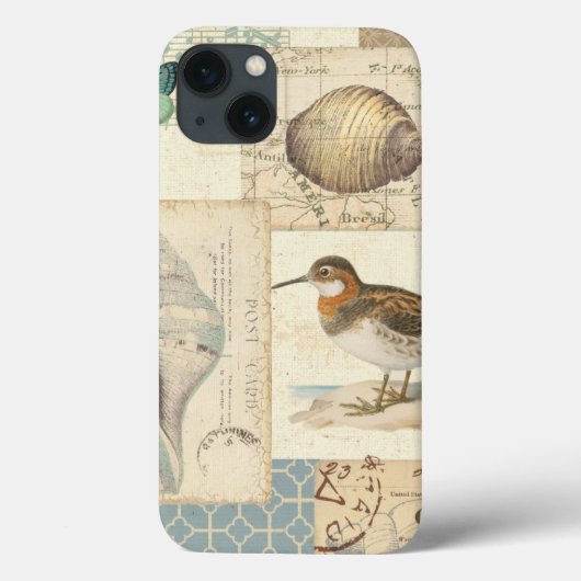 Seashell Collage Case-Mate iPhone Case (Achterkant)