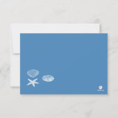 Seashell Collection Carte pour notes/Note de remer (Dos)