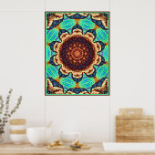 "Seashell Dance" Poster (Keuken)