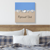 Seashell Drawing Art Canvas Afdruk (Insitu (Slaapkamer))