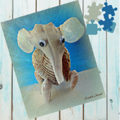 Seashell Elephant Craft Animal Sanibel Island FL Legpuzzel