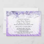 Seashell en strandbruiloft nodigt Seashell uit1 Kaart (Voorkant)