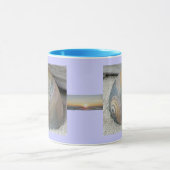 Seashell in Sunset Colors Mok (Midden)