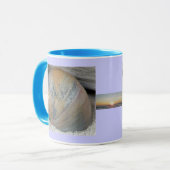 Seashell in Sunset Colors Mok (Voorkant links)