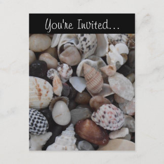 Seashell Invitation Kaart