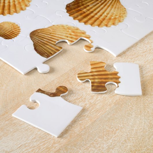 Seashell Jigzaag Puzzle Legpuzzel (Zijkant)