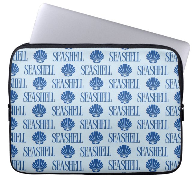 Seashell Laptop Sleeve (Voorkant)