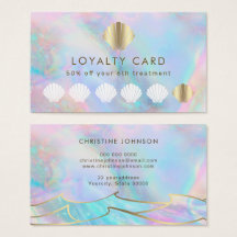 seashell logo loyalty - kaart