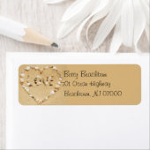 Seashell Love Adresetiketten Etiket (Insitu)