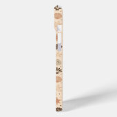 Seashell naadloos patroon Case-Mate iPhone case (Achterkant / Links)