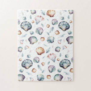 Seashell Ocean Beach Zee Shell Design 358 Legpuzzel