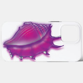 Seashell Paars Case-Mate iPhone Case (Achterkant (horizontaal))