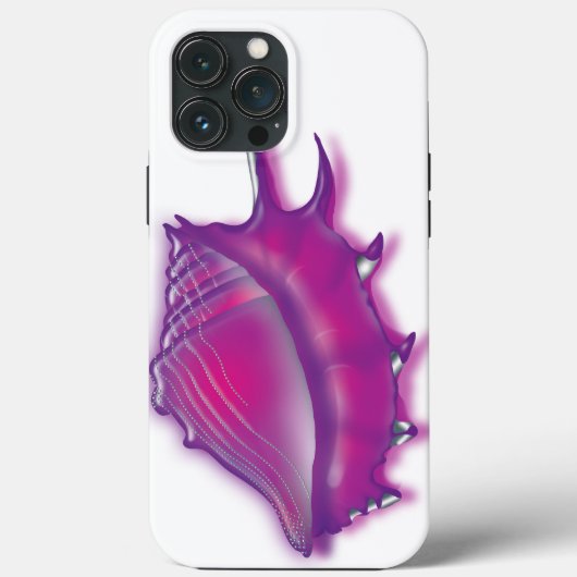 Seashell Paars Case-Mate iPhone Case (Achterkant)