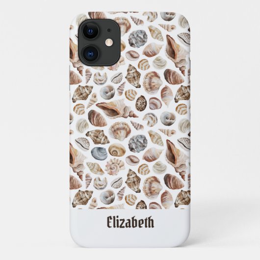 Seashell-patroon Case-Mate iPhone Case (Achterkant)