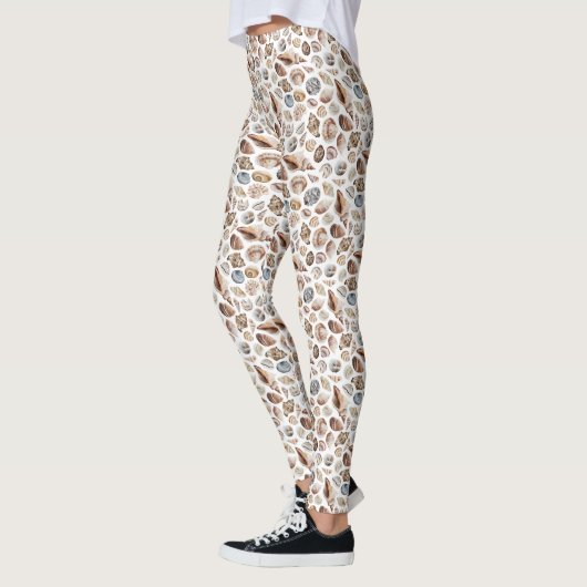 Seashell-patroon Leggings (Links)