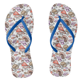 Seashell Pattern Teenslippers