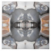 Seashell Pattern Tegeltje (Voorkant)