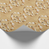 Seashell Peacesign Cadeaupapier (Hoek)