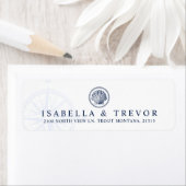  Seashell | Retouradres Nautical Theme Etiket (Insitu)