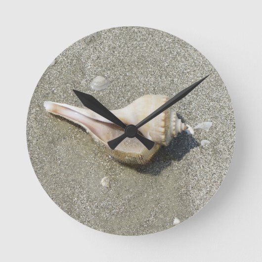 Seashell Ronde Klok (Voorkant)