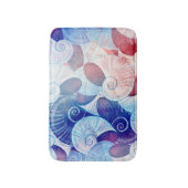 Seashell Scene Pattern Badmat (Voorkant Verticaal)