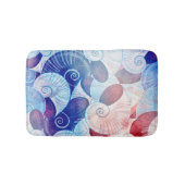 Seashell Scene Pattern Badmat (Voorkant)