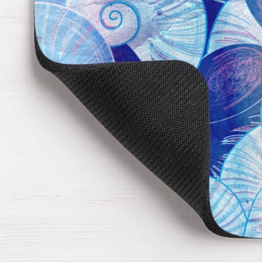 Seashell Scene Pattern Muismat (Hoek)