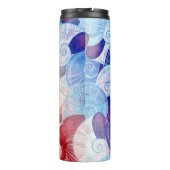 Seashell Scene Pattern Thermosbeker (Achterkant)