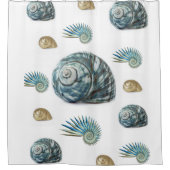 Seashell Shower Curtain Douchegordijn (Voorkant)