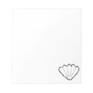Seashell Sketch Notitieblok
