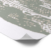 Seashell Soft Antiek Art Beach Shell Poster (Hoek)