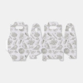 Seashell Soft Antiek Art Beach Shells Bedankdoosjes (Uitgevouwen)