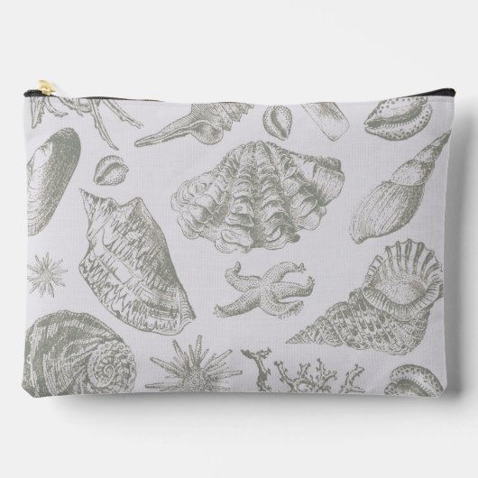 Seashell Soft Antiek Art Beach Shells Etui (Voorkant)
